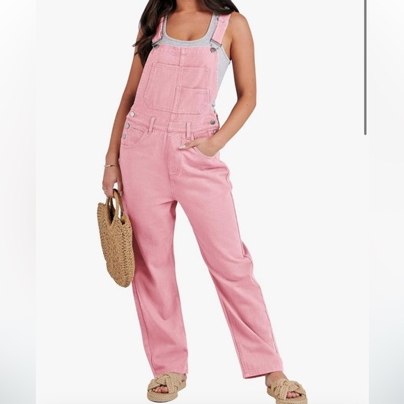 Light pink overalls 🎀 - Picture 1 of 5